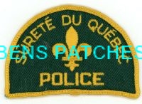 CANADA,QUEBEC,SURETE DU QUEBEC POLICE 6